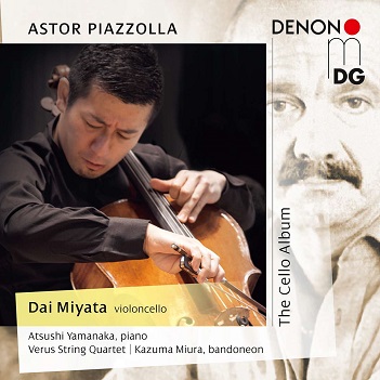 Cover van Yamanaka, Atsushi – Astor Piazzolla: the Cello Album