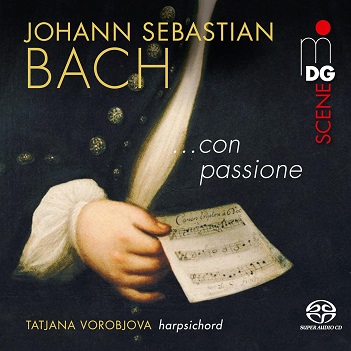 Cover van Vorobjova, Tatjana – Johann Sebastian Bach ... Con Passione