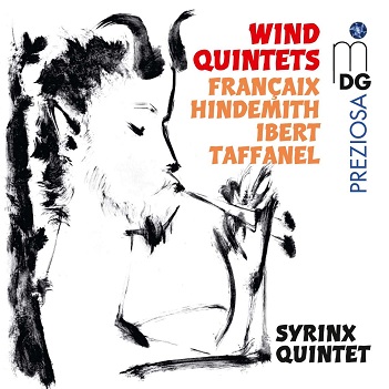 Cover van Syrinx Quintet – Wind Quintets