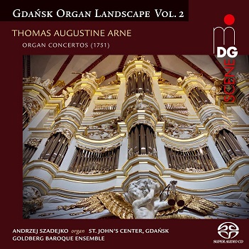 Thomas Augustine Arne: Organ Concertos