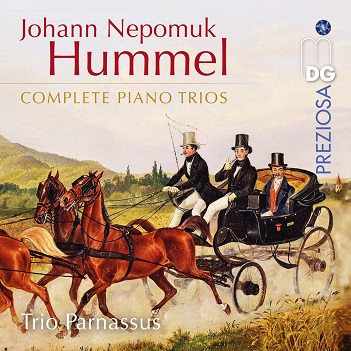 Cover van Trio Parnassus – Hummel: Complete Piano Trios
