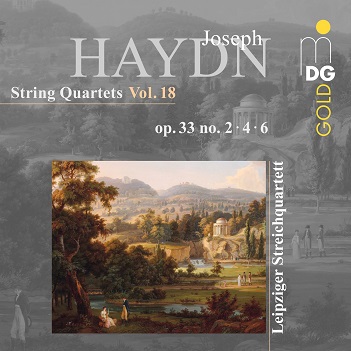 Cover van Leipziger Streichquartett – Haydn: String Quartets Vol. 18