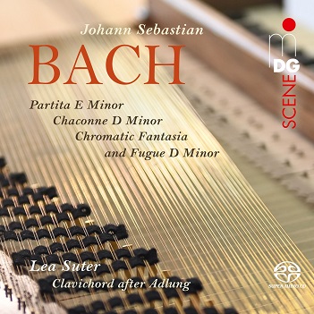 Cover van Suter, Lea – Bach: Works For Clavichord