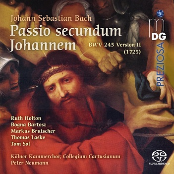 Cover van Neumann, Peter – Bach: St. John Passion 1725 Version