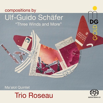 Cover van Trio Roseau – Schafer: Three Winds and More
