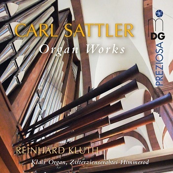 Cover van Kluth, Reinhard – Sattler: Organ Works