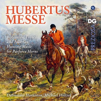 Cover van Die Detmolder Hornisten – Kozeluch, Rossini & Cantin: Hubertusmesse