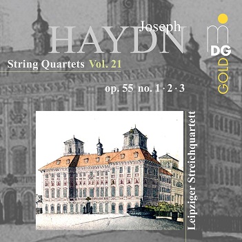 Cover van Leipziger Streichquartett – Haydn: String Quartets Vol. 21