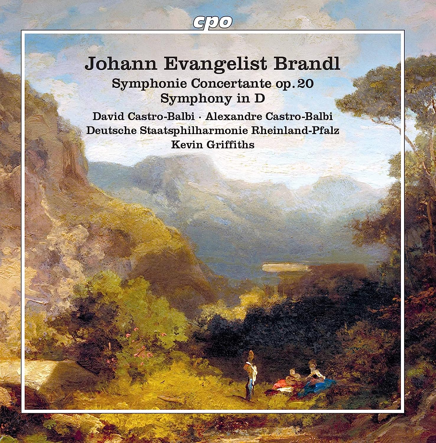 Cover van Brandl, J.E. – Symphony Concertante Op.20 In D Major