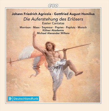 Cover van Hannah Morrison & Kolner Akademie – Agricola: Easter Cantatas - Der Gottmensch Jauchzt
