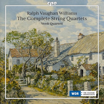 Cover van Verdi Quartett – Ralph Vaughan Williams: the String Quartets