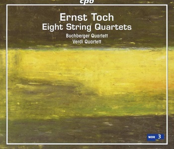 Cover van Toch, E. – String Quartets