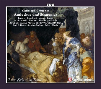 Cover van Frey,Sabrina, Ars Musica Zurich – Antiochus Und Stratonica