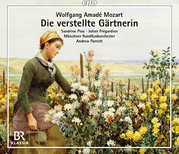 Cover van Piau, Sandrine / Munchner Rundfunkorchester / Andrew Parrott – Mozart: Die Verstellte Gartnerin: Opera In 3acts Kv196
