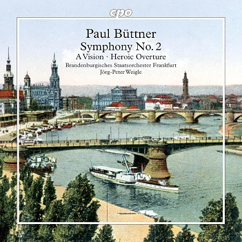Cover van Weigle, Joerg-Peter & Brandenburgisches Staatsorchester Frankfurt – Buttner: Symphony No. 2