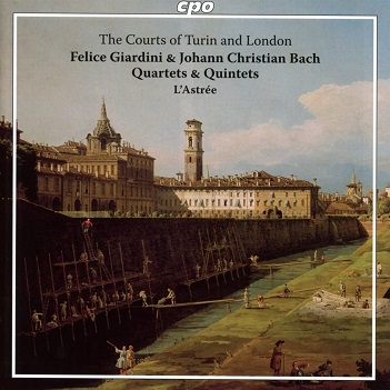 Cover van Ensemble L'astree – Courts of Turin & London