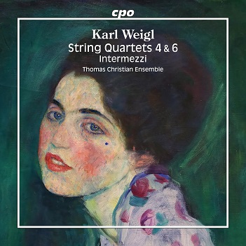 Cover van Wimmer-Schenkel, Christoph & Thomas Christian Ensemble – Weigl: String Quartets Vol.2 - Quartets No. 4 & No. 6