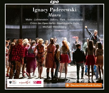Cover van Mohr, Thomas & Staatskapelle Halle – Paderewski: Manru - Opera 1901
