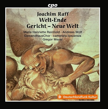 Cover van Reinhold, Marie Henriette & Gewandhaus Chor & Camerata Lipsiensis – Joachim Raff: Welt-Ende