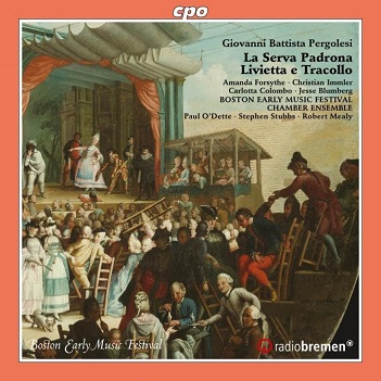 Cover van Forsythe, Amanda – Pergolesi: La Serva Padrona & Livietta E Tracollo