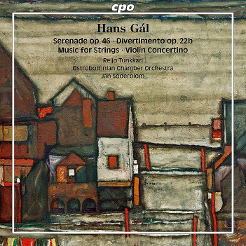 Cover van Tunkkari, Reijo & Ostrobothnian Chamber Orchestra – Hans Gal: Music For Chamber Orchestra