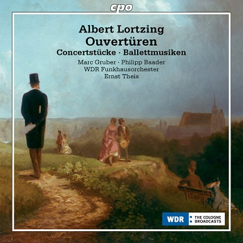 Cover van Wdr Funkhausorchester – Albert Lortzing: Overtures