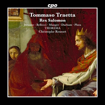 Cover van Novocanto & Theresia Orchestra – Traetta: Rex Salomon: Oratorio In Due Parti