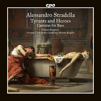 Cover van Borgioni, Mauro & Gruppo Cameristico Academia Montis Regalis – Stradella: Bass Cantatas & Arias