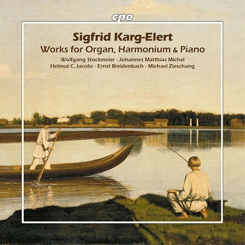 Cover van Stockmeier, Wolfgang & Ernst Breidenbach & Johannes Matthias Michel – Karg-Elert: Works For Organ & Harmonium & Piano