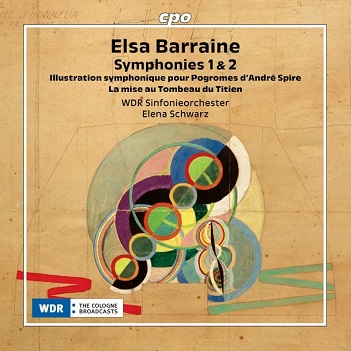 Cover van Ricci, Alberto Carnevale & Wdr Sinfonieorchester Koln – Barainne: Symphonies 1 & 2