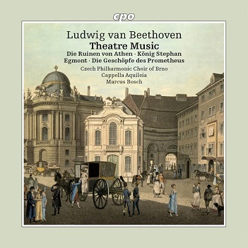 Cover van Czech Philharmonic Choir of Brno & Cappella Aquileia – Beethoven: Theatermusiken