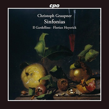 Cover van Il Gardellino – Graupner: Sinfonias