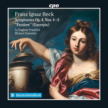 Cover van La Stagione Frankfurt – Beck: Symphonies Op. 4 Nos. 4, 5 & 6