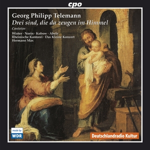 Cover van Telemann, G.P. – Cantatas:Trinity Sunday