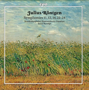 Cover van Brandenburgisches Staatsorchestre Frankfurt – Rontgen: Symphonies 7, 11, 12, 14, 22-24