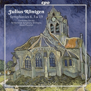 Cover van Consensus Vocalis & Netherlands Symphony Orchestra – Rontgen: Symphonies Nrs 5, 6 & 19