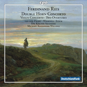 Cover van Die Kolner Akademie & Michael Alexander Willens – Ferdinand Ries: Double Horn Concerto