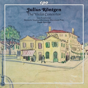 Cover van Ferschtman, Liza & Deutsche Staatsphilharmonie Rheinland-Pfalz – Rontgen: Violin Concertos