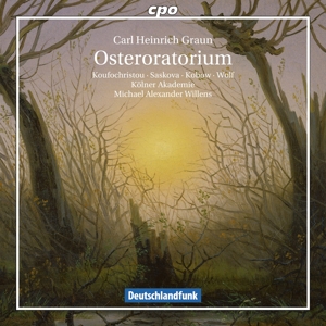 Cover van Koufochristou, Nena & Kolner Akademie – Graun: Easter Oratorio Wv Bv:Ix 21/20/16/10