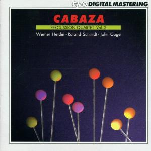 Cover van Cabaza Percussion Quartet – Cabaza Percussion Quartet Vol.2
