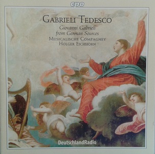 Cover van Musicalische Compagney – Late Works By Giovanni Gabrieli