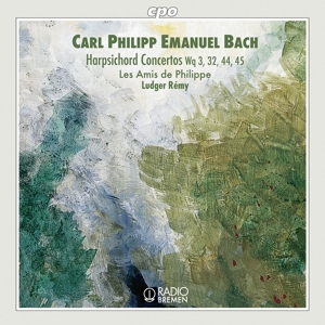 Cover van Bach, C.P.E. – Harpsichord Concertos Wq3