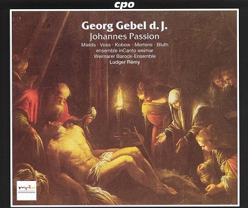 Cover van Gebel, G. – Johannes Passion