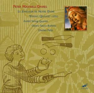Cover van Opera Sacra Buffalo; Charles Peltz – Peter Maxwell-Davies: Le Jongleur De Notre Dame
