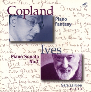 Cover van Laimon, Sara – Aaron Copland / Charles Ives: Piano Fantasy