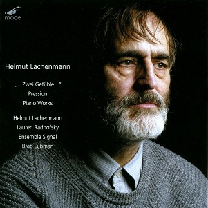 Cover van Jack Quartet – Helmut Lachenmann: Zwei Gefuhle and Solo Works