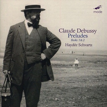 Cover van Schvartz, Haydee – Claude Debussy: Preludes Books 1 & 2