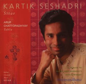 Cover van Seshadri, Kartik W. Bikram Ghosh – Guruvandhana. Tribute To Ravi Shank