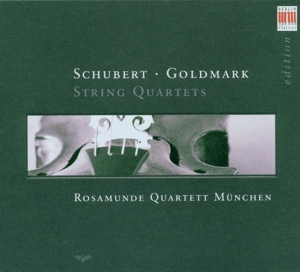 Cover van Rosamunde Quartett – Schubert, Goldmark, Streichquart.