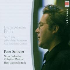 Cover van Zimmermann, Frank Peter – Schreier Singt Bach-Arien